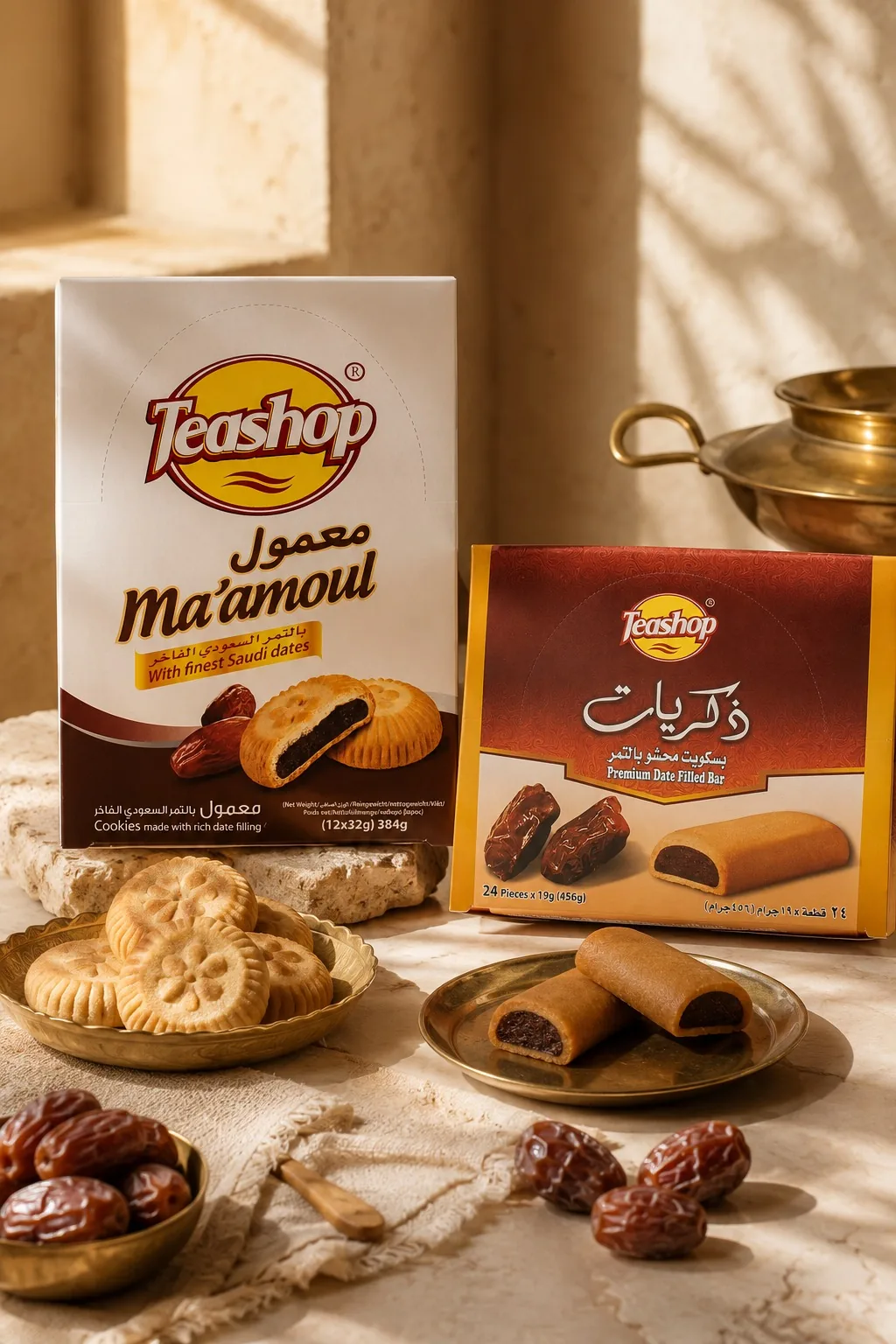 Teashop maamoul en thikriyat koekjes