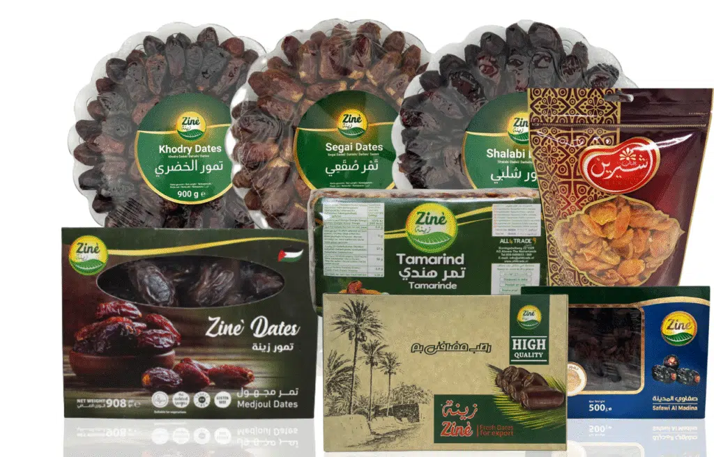 Overheerlijke en smaakvolle Dadels en bessen uit heel het Midden-oosten verkocht door All4Trade