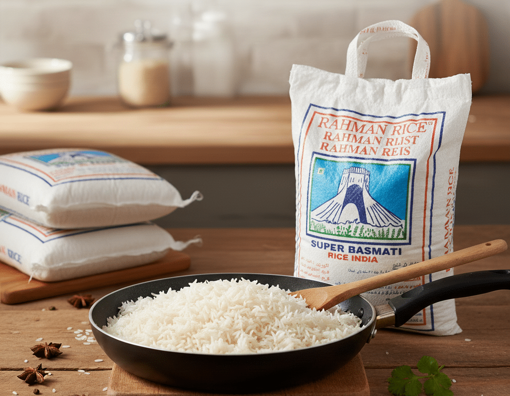 Rahman rijst productfoto