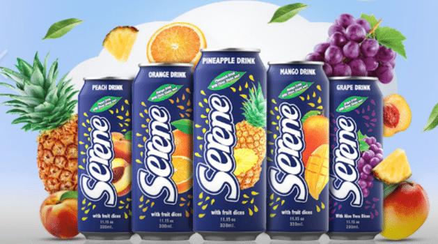 De verfrissende en fruitige drankjes van Serene